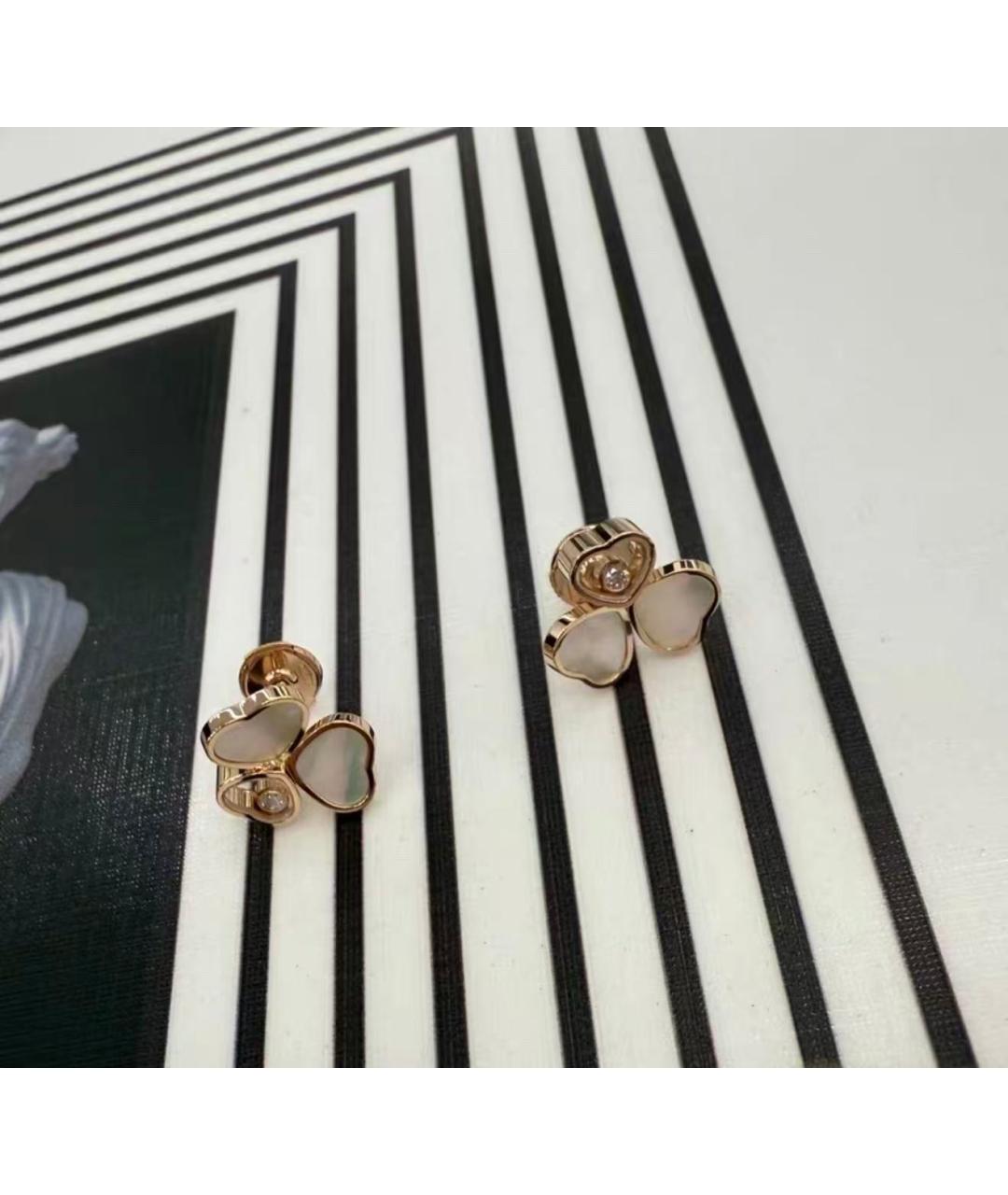 CHOPARD Золотые серьги, фото 2