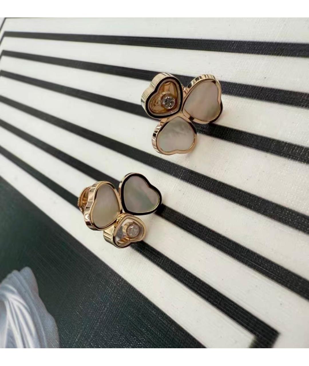 CHOPARD Золотые серьги, фото 3