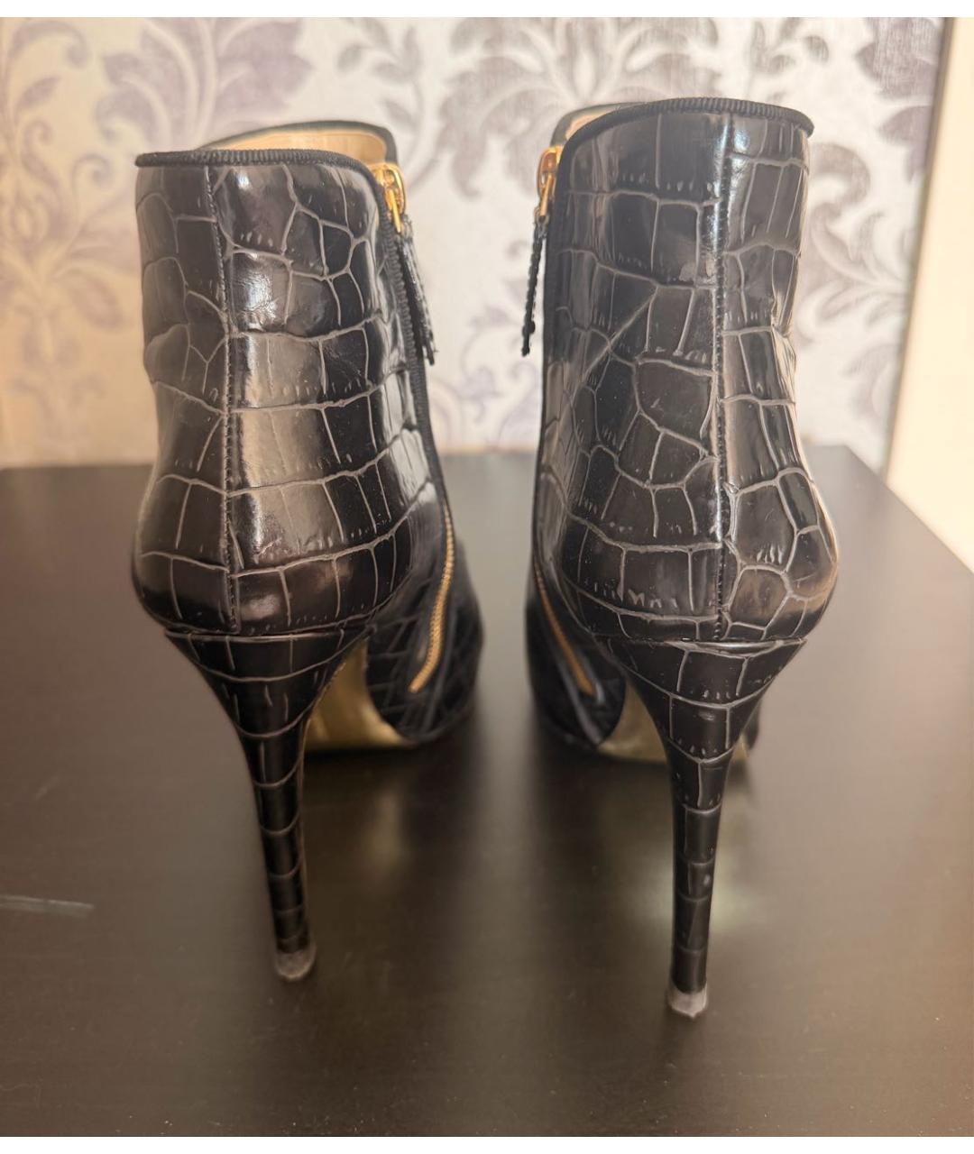 STELLA MCCARTNEY Коричневые кожаные ботильоны, фото 4