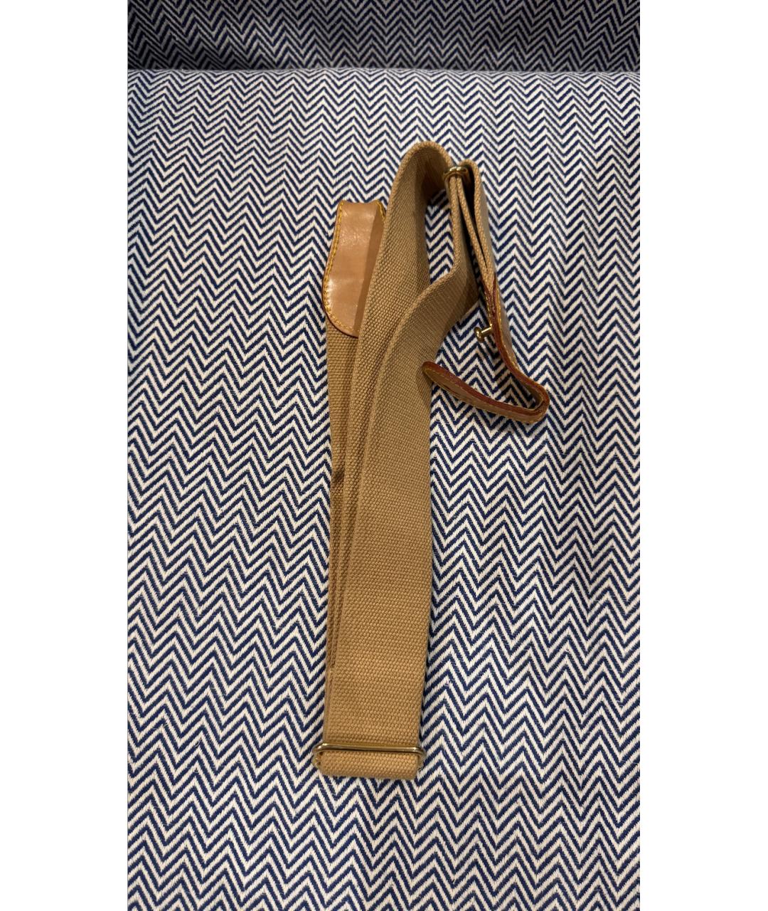 ETRO Коричневая кожаная дорожная/спортивная сумка, фото 6