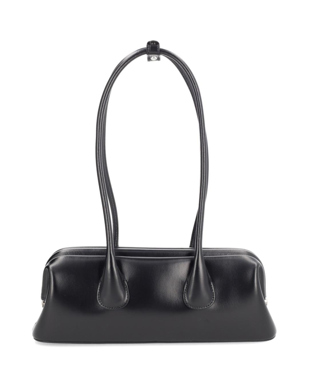 OSOI Черная кожаная сумка через плечо, фото 2