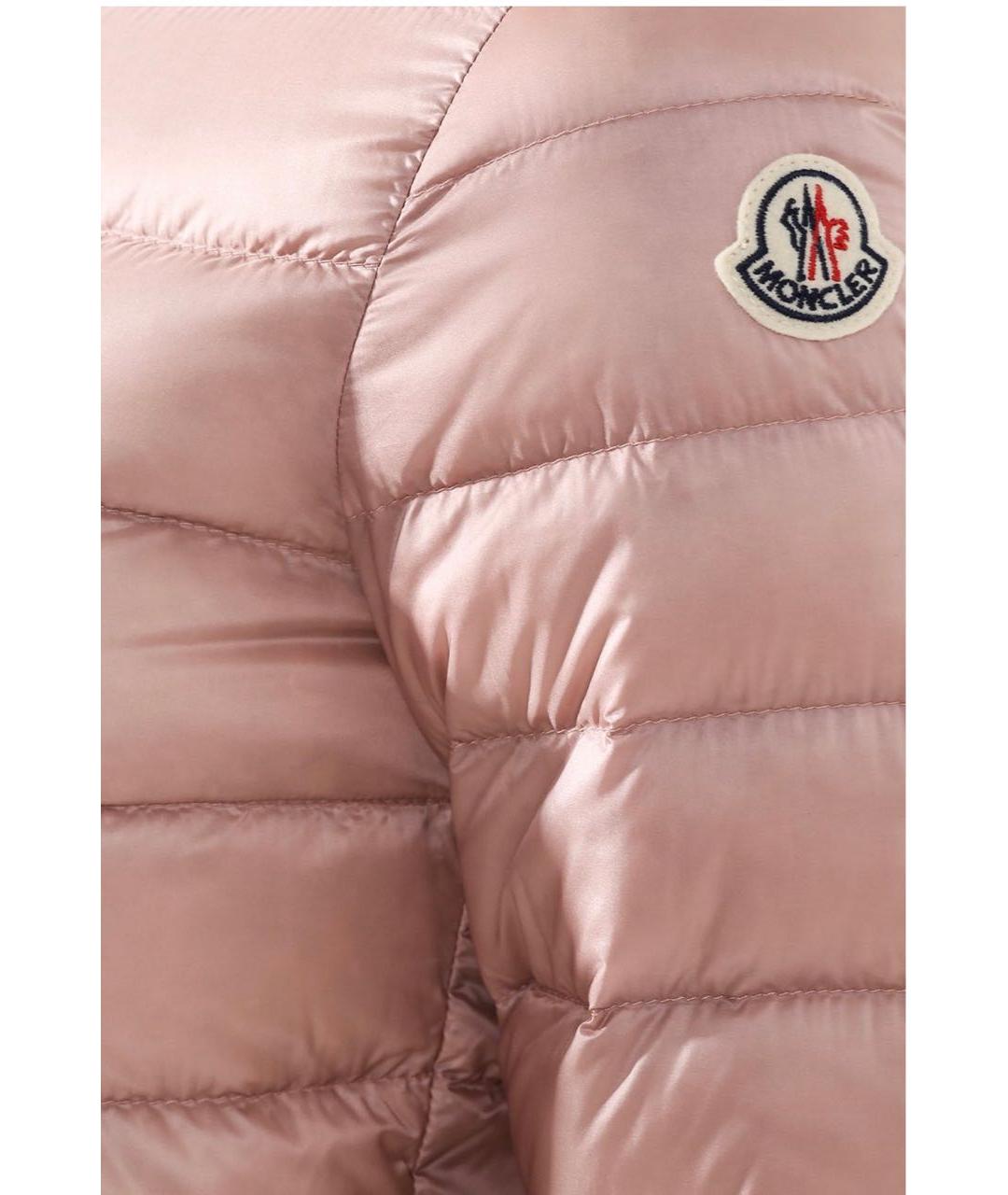 MONCLER Розовая куртка, фото 3