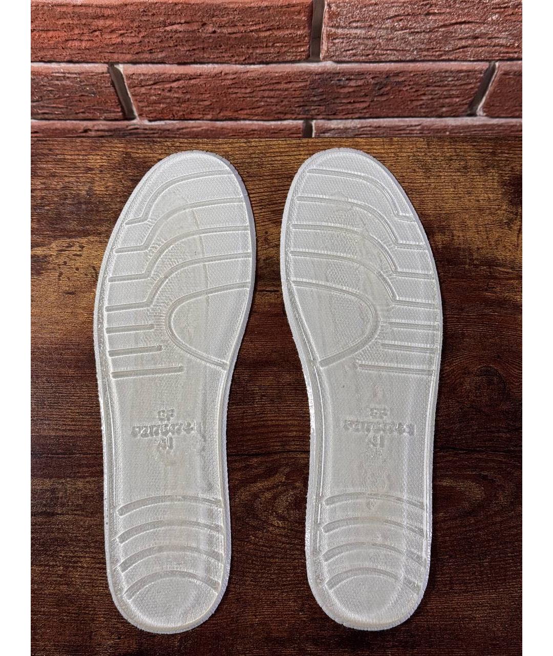 BALENCIAGA Бежевые низкие кроссовки / кеды, фото 8