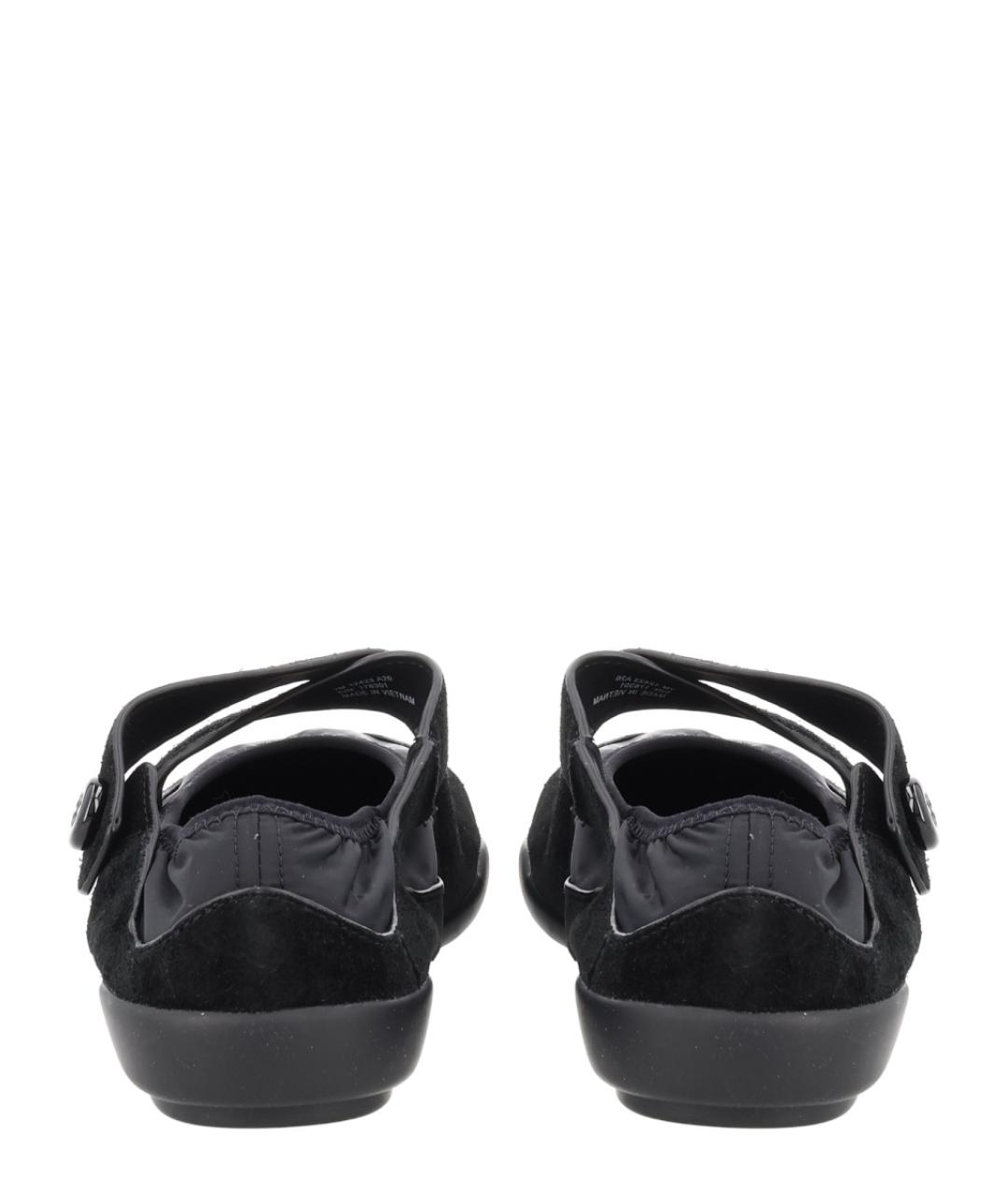 TORY BURCH Черные текстильные балетки, фото 4