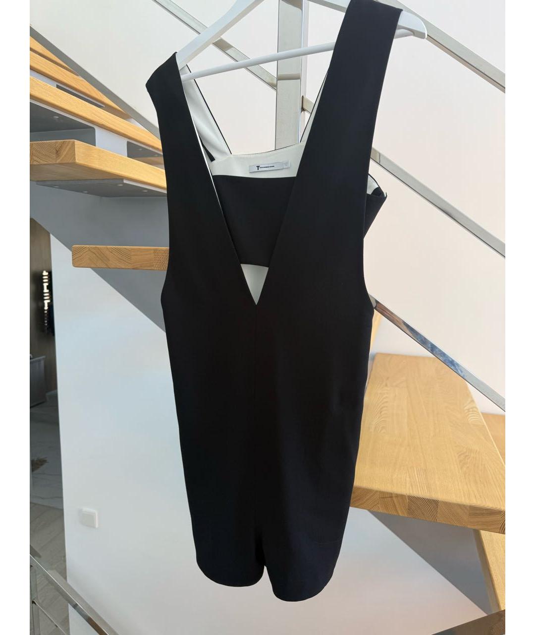 ALEXANDER WANG Черный полиэстеровый комбинезон, фото 5