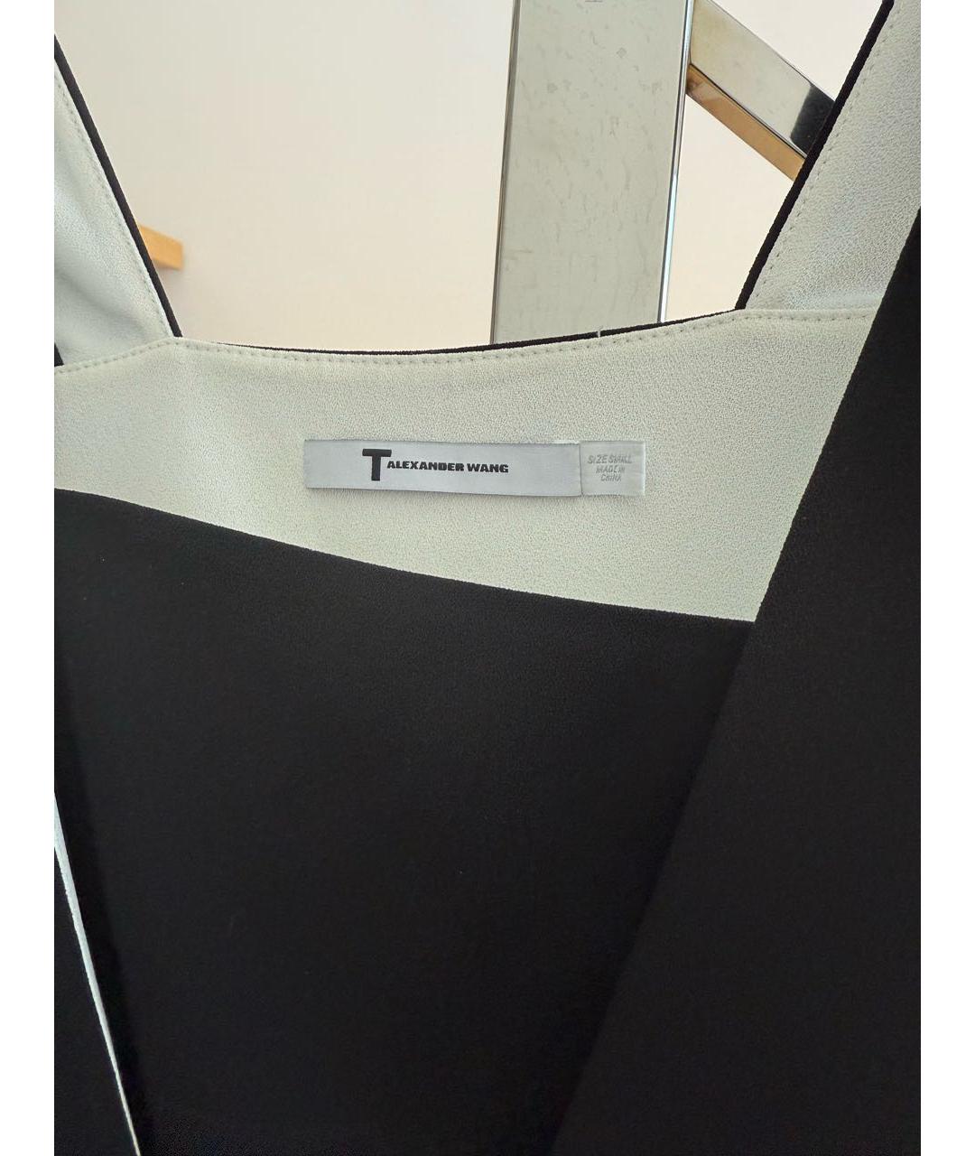 ALEXANDER WANG Черный полиэстеровый комбинезон, фото 4