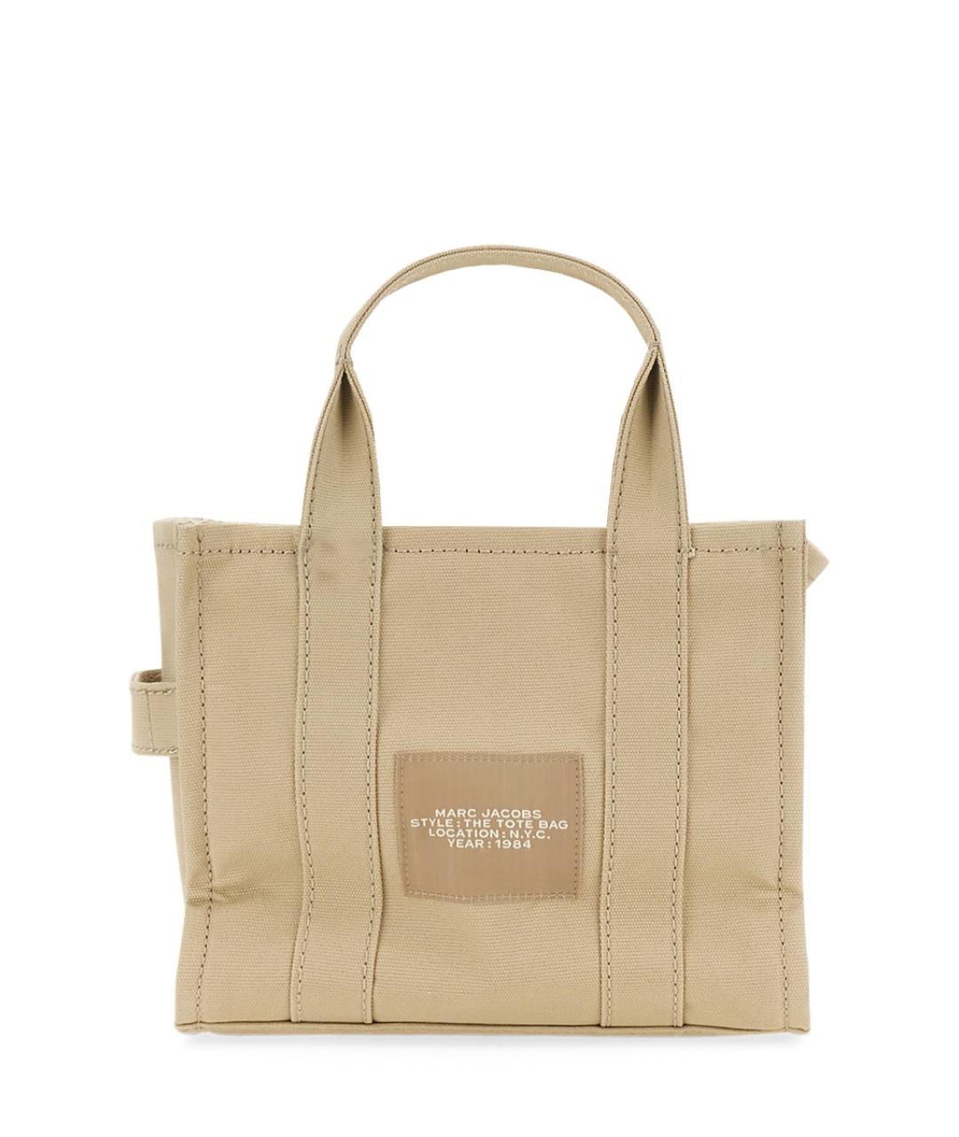 MARC JACOBS Бежевая хлопковая сумка через плечо, фото 2