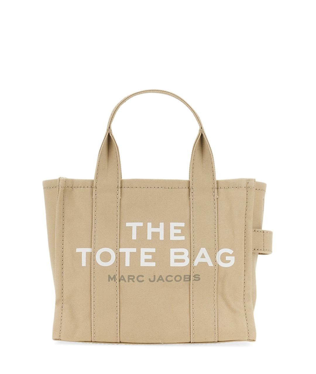 MARC JACOBS Бежевая хлопковая сумка через плечо, фото 1