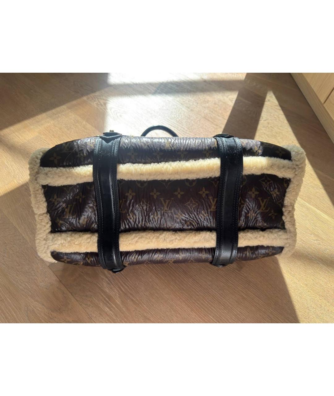 LOUIS VUITTON Коричневая сумка тоут, фото 6