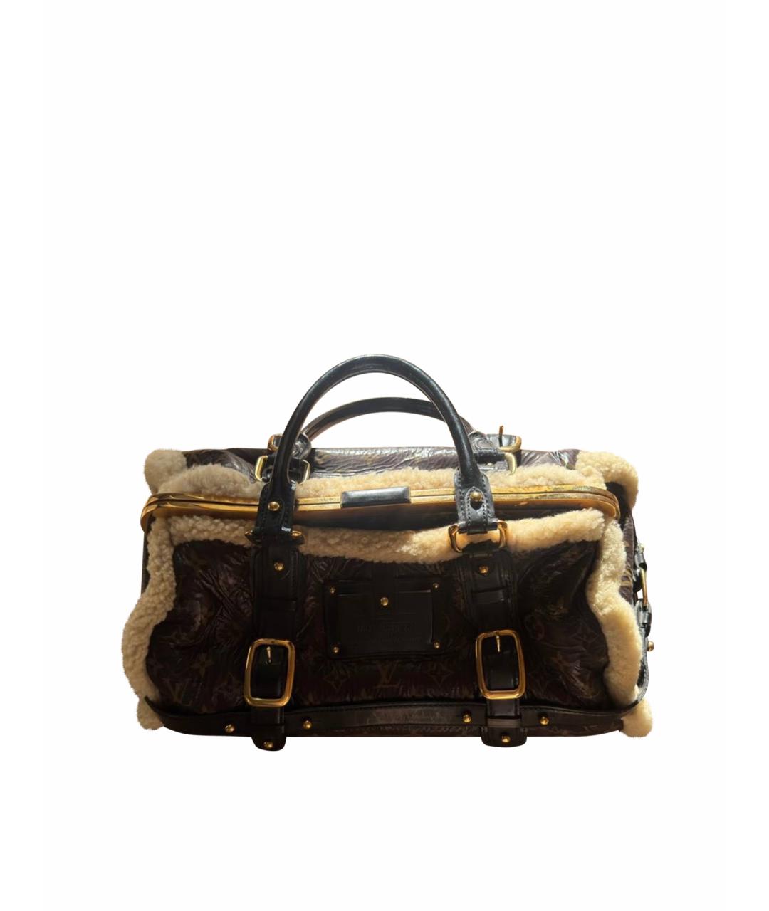 LOUIS VUITTON Коричневая сумка тоут, фото 1