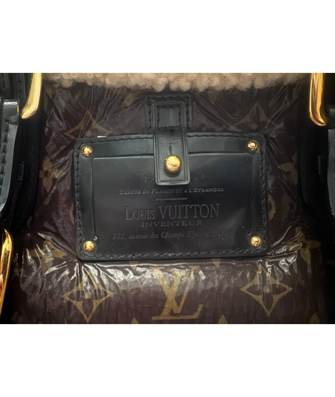 LOUIS VUITTON Коричневая сумка тоут, фото 5