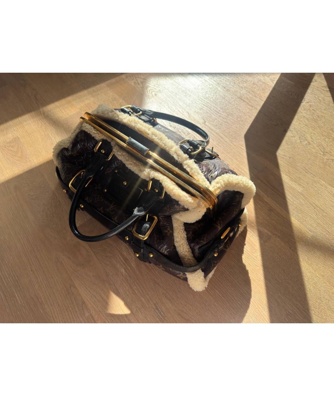 LOUIS VUITTON Коричневая сумка тоут, фото 2