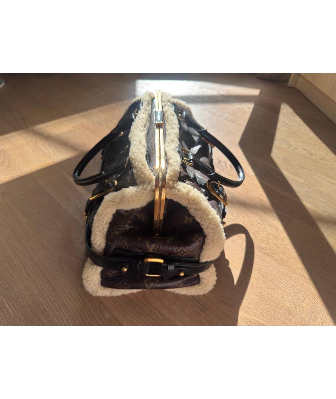 LOUIS VUITTON Коричневая сумка тоут, фото 7