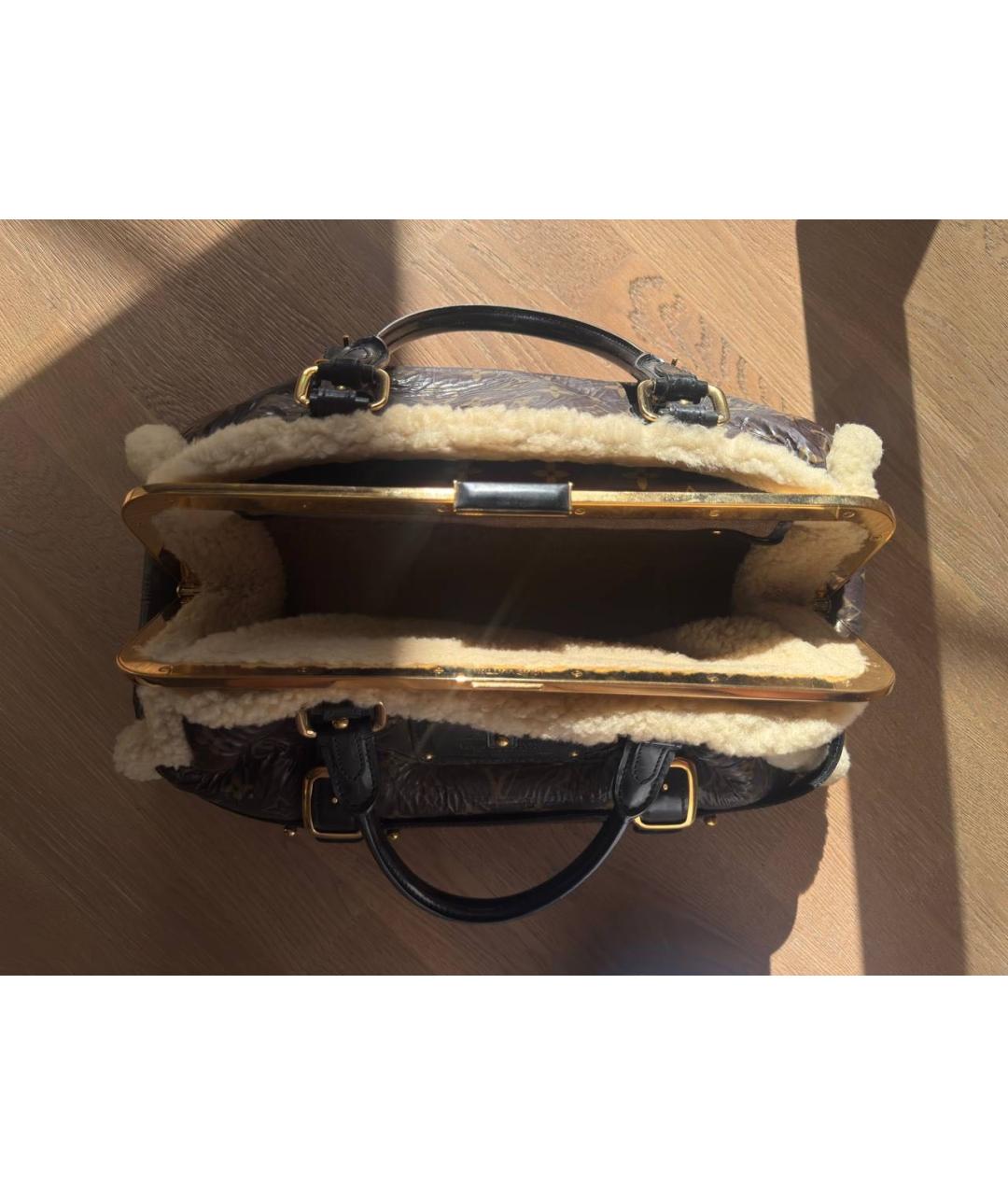 LOUIS VUITTON Коричневая сумка тоут, фото 4