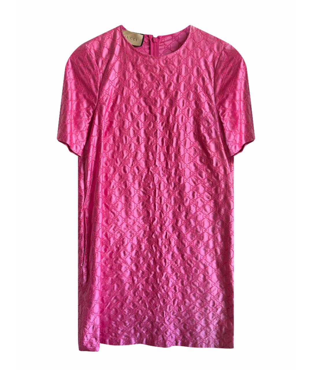 GUCCI Розовое платье, фото 1