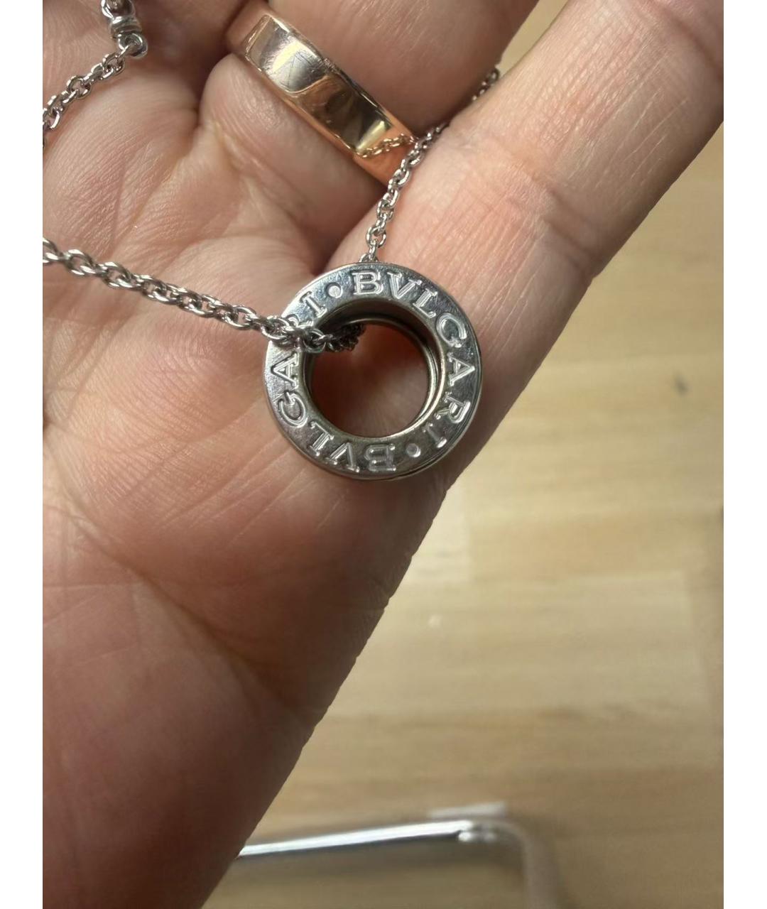 BVLGARI Серебряная подвеска, фото 5