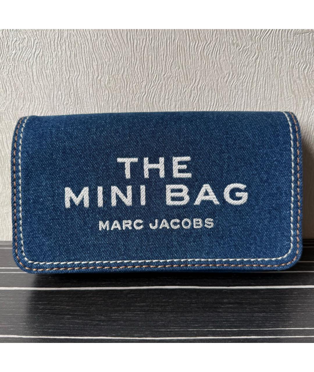 MARC JACOBS Синяя тканевая сумка через плечо, фото 7