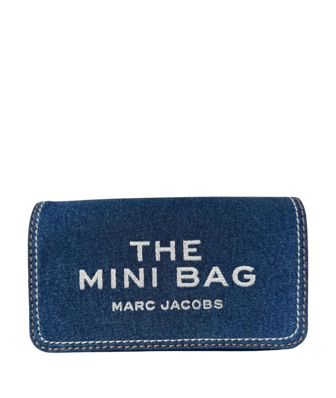 MARC JACOBS Синяя тканевая сумка через плечо, фото 1