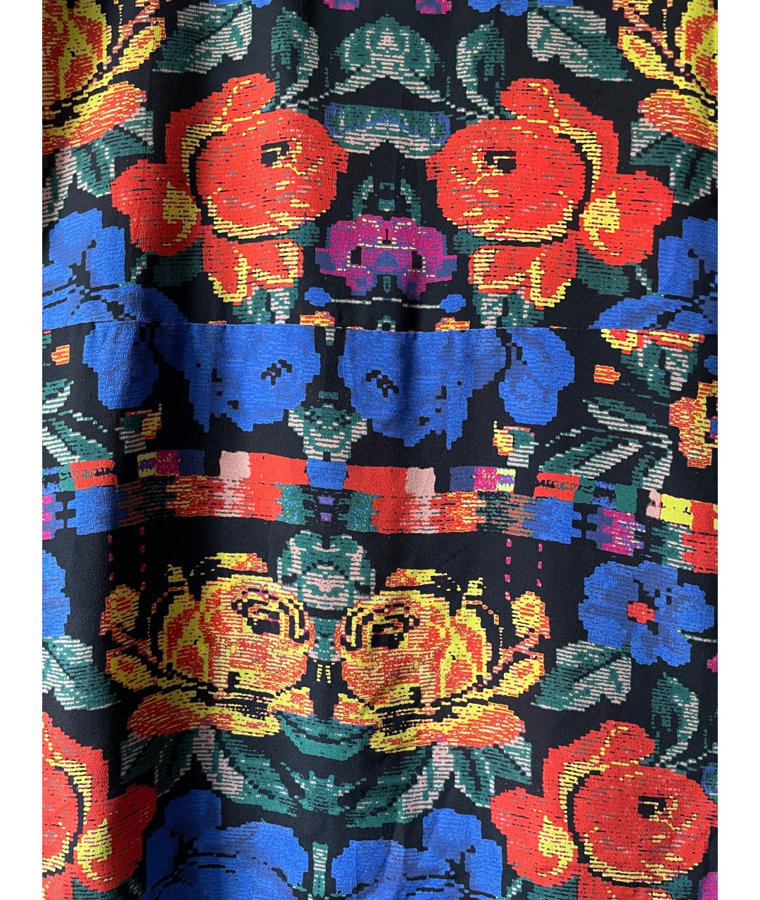 MISSONI Мульти шелковое повседневное платье, фото 3