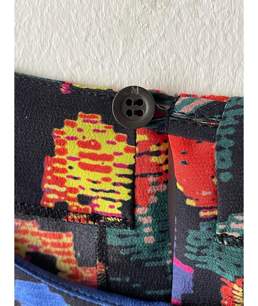 MISSONI Мульти шелковое повседневное платье, фото 6