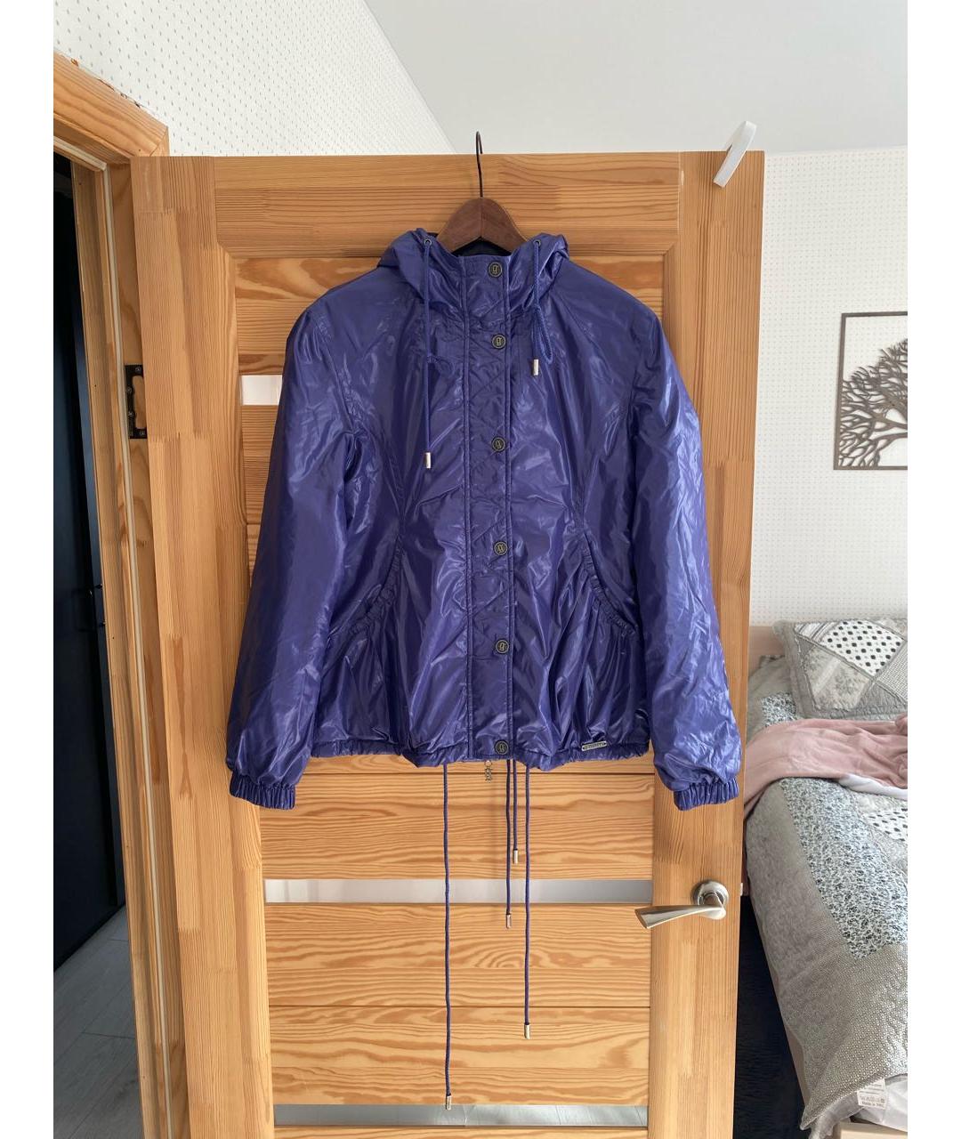 JOHN GALLIANO Фиолетовая полиэстеровая куртка, фото 9
