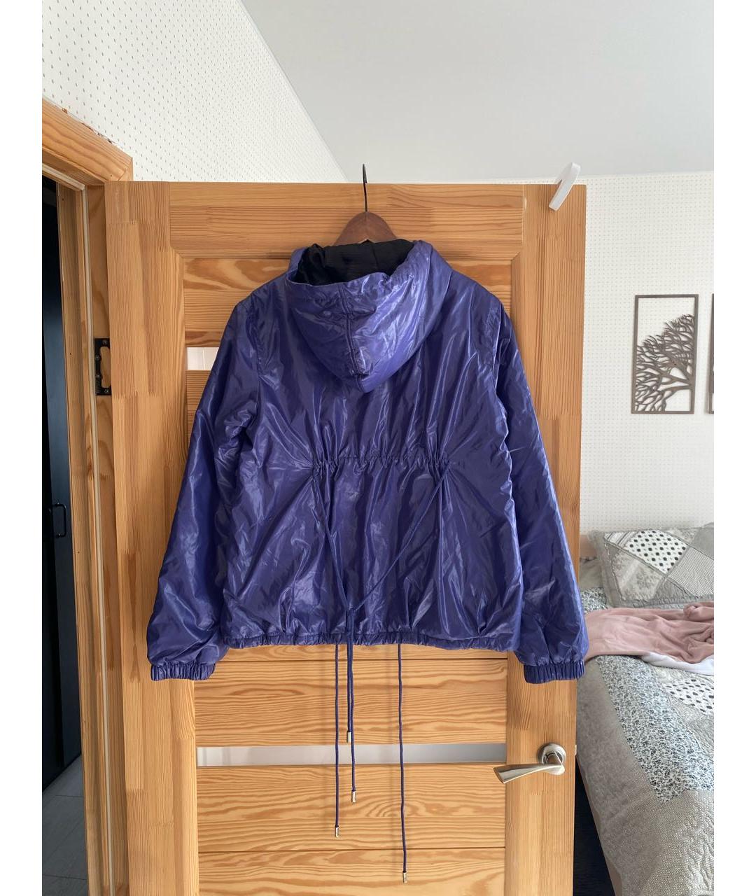 JOHN GALLIANO Фиолетовая полиэстеровая куртка, фото 2