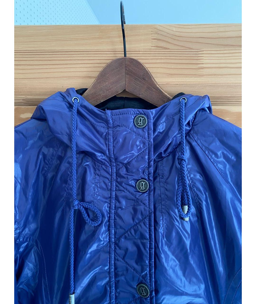 JOHN GALLIANO Фиолетовая полиэстеровая куртка, фото 4