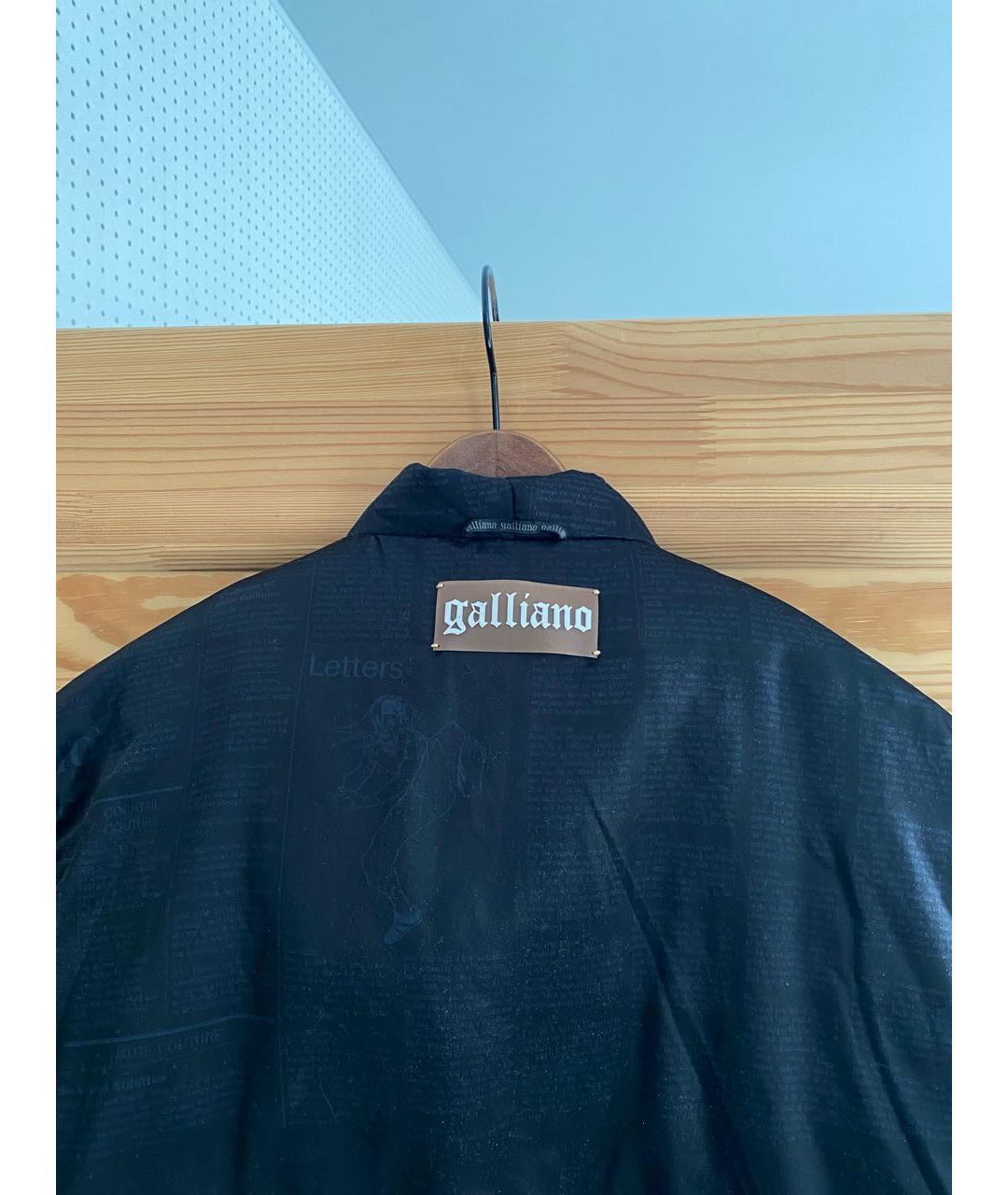 JOHN GALLIANO Фиолетовая полиэстеровая куртка, фото 3