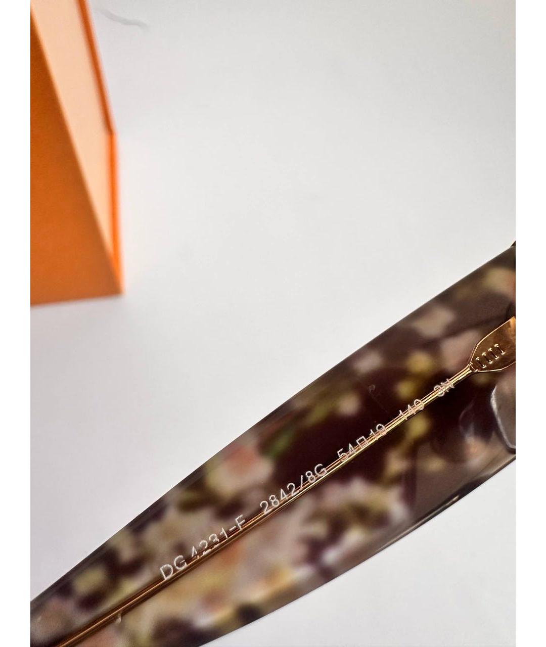 DOLCE&GABBANA Мульти пластиковые солнцезащитные очки, фото 4