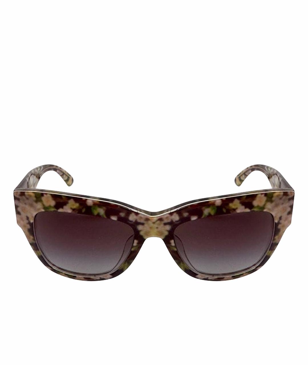 DOLCE&GABBANA Мульти пластиковые солнцезащитные очки, фото 9