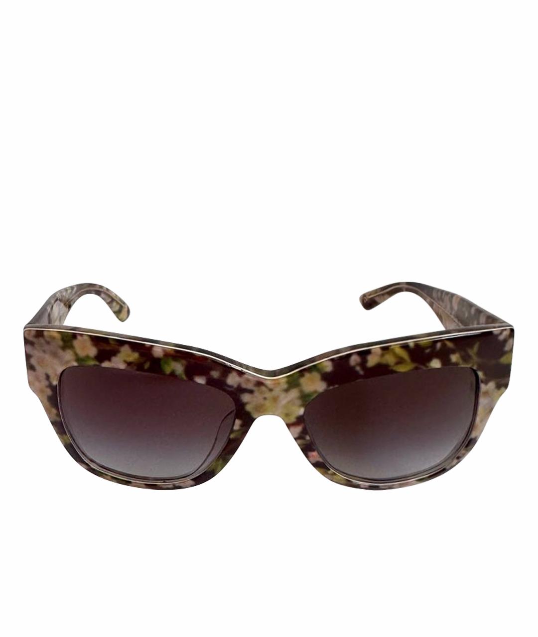 DOLCE&GABBANA Мульти пластиковые солнцезащитные очки, фото 1