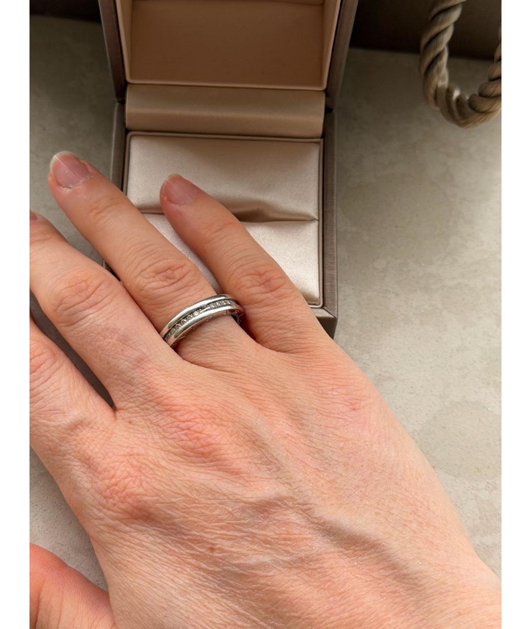 BVLGARI Белое кольцо из белого золота, фото 5
