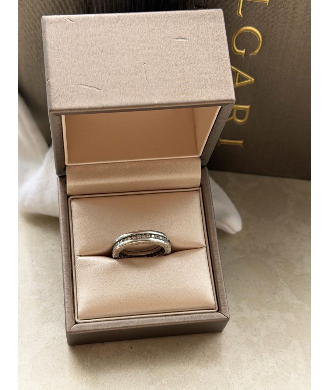 BVLGARI Белое кольцо из белого золота, фото 6