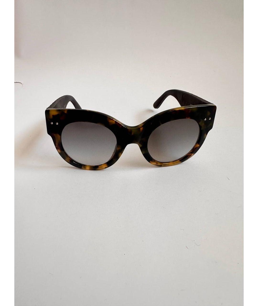 BOTTEGA VENETA Пластиковые солнцезащитные очки, фото 9