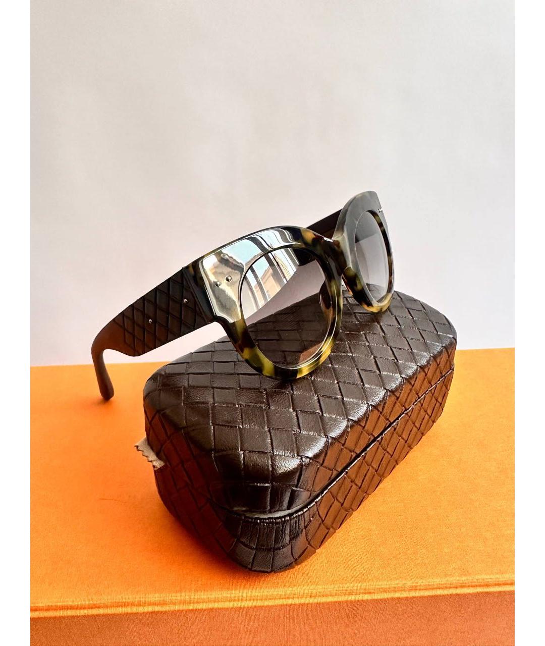 BOTTEGA VENETA Пластиковые солнцезащитные очки, фото 8