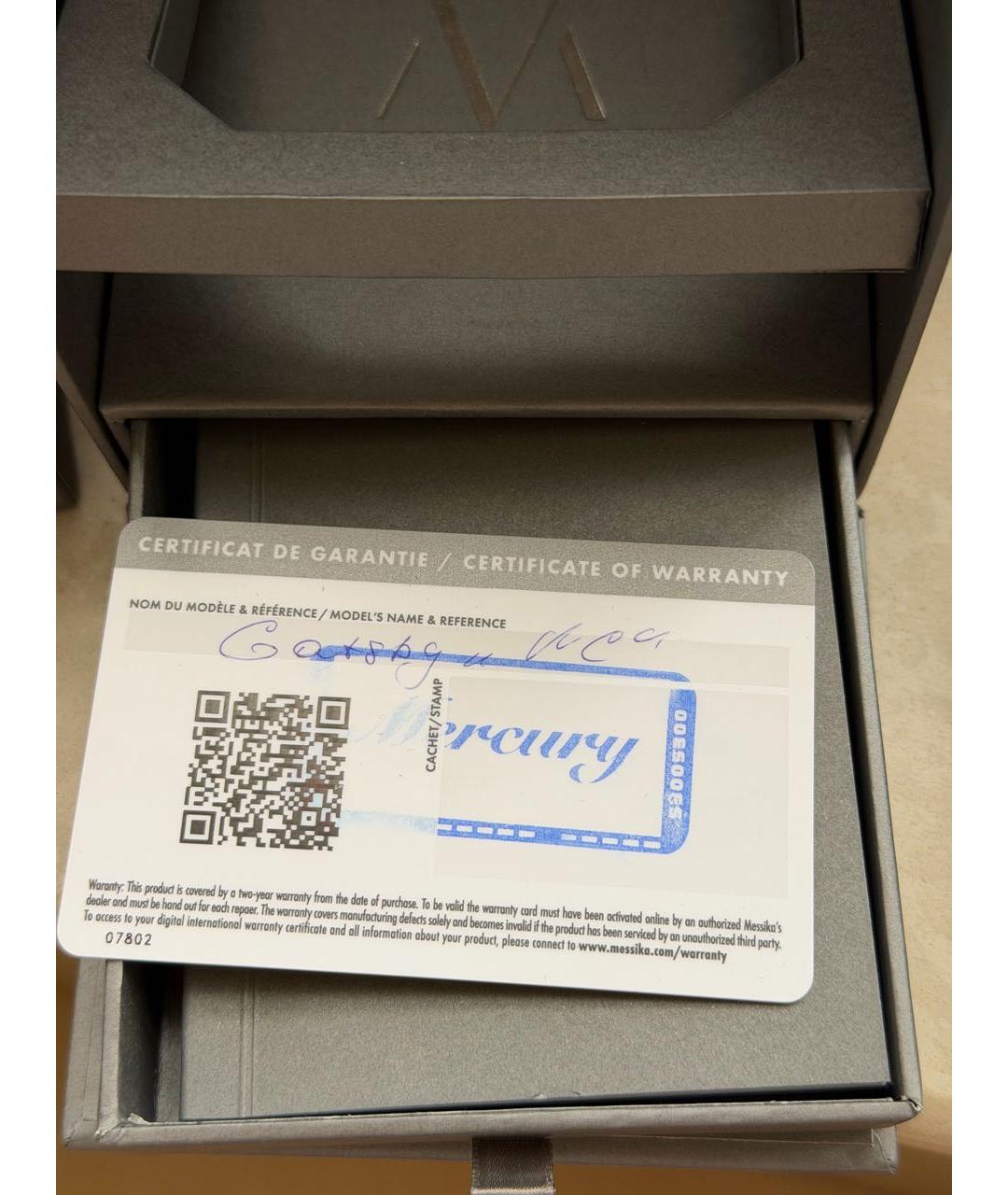 MESSIKA Белые серьги из белого золота, фото 6