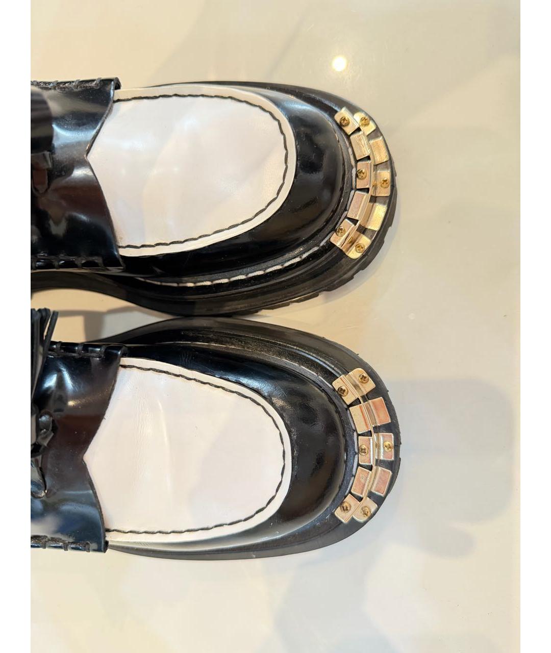 SANDRO Черные лоферы из лакированной кожи, фото 6