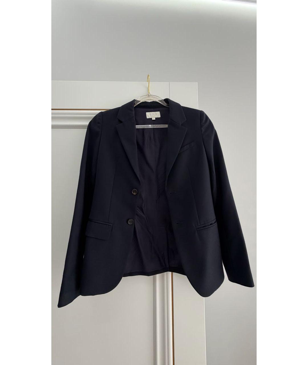 GUCCI Темно-синий шерстяной жакет / жилет, фото 6