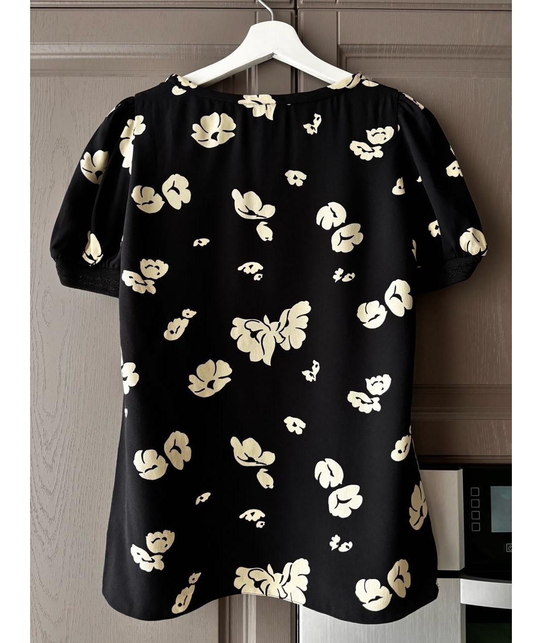 A.P.C. Черная вискозная блузы, фото 2