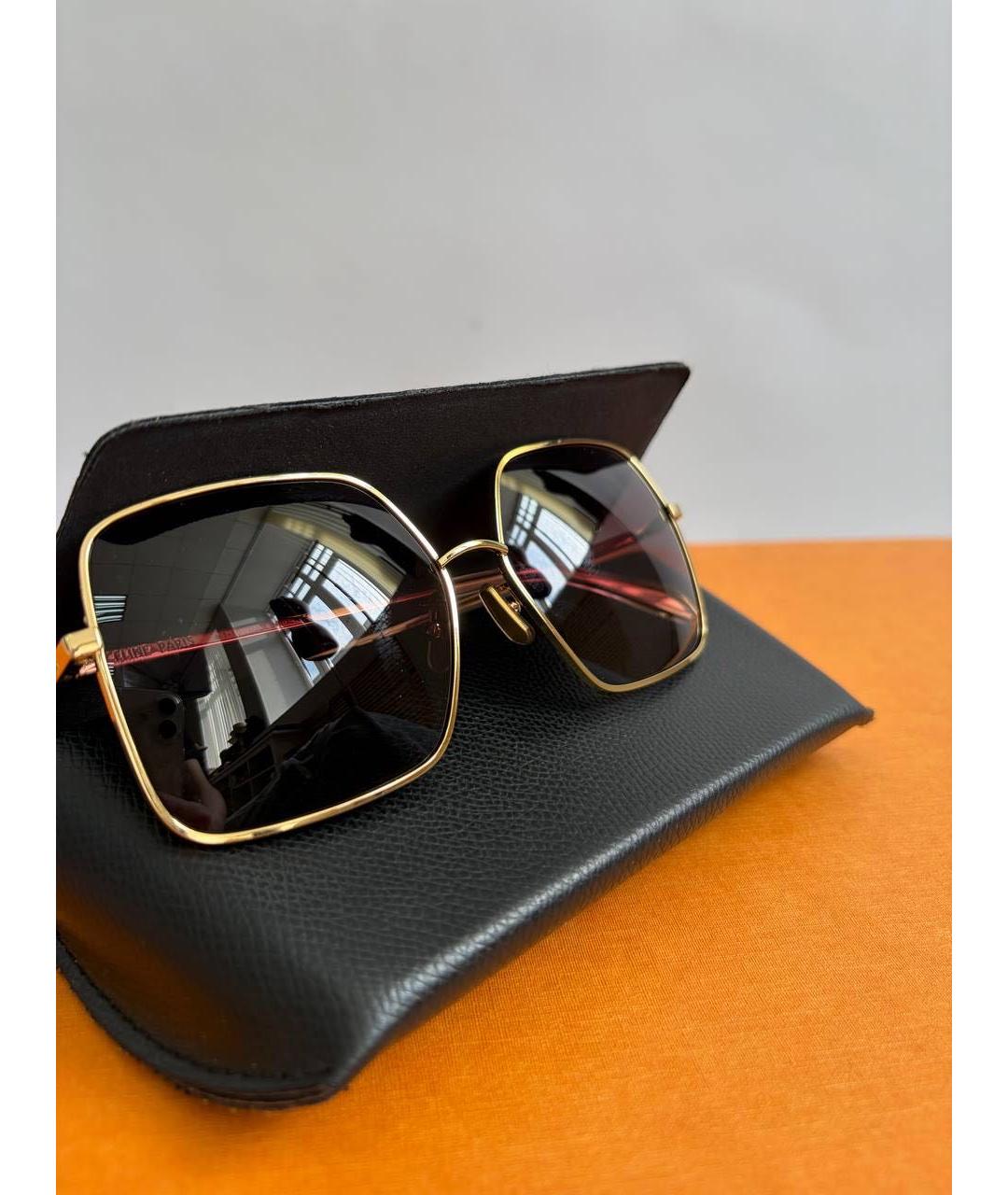 CELINE Мульти металлические солнцезащитные очки, фото 7