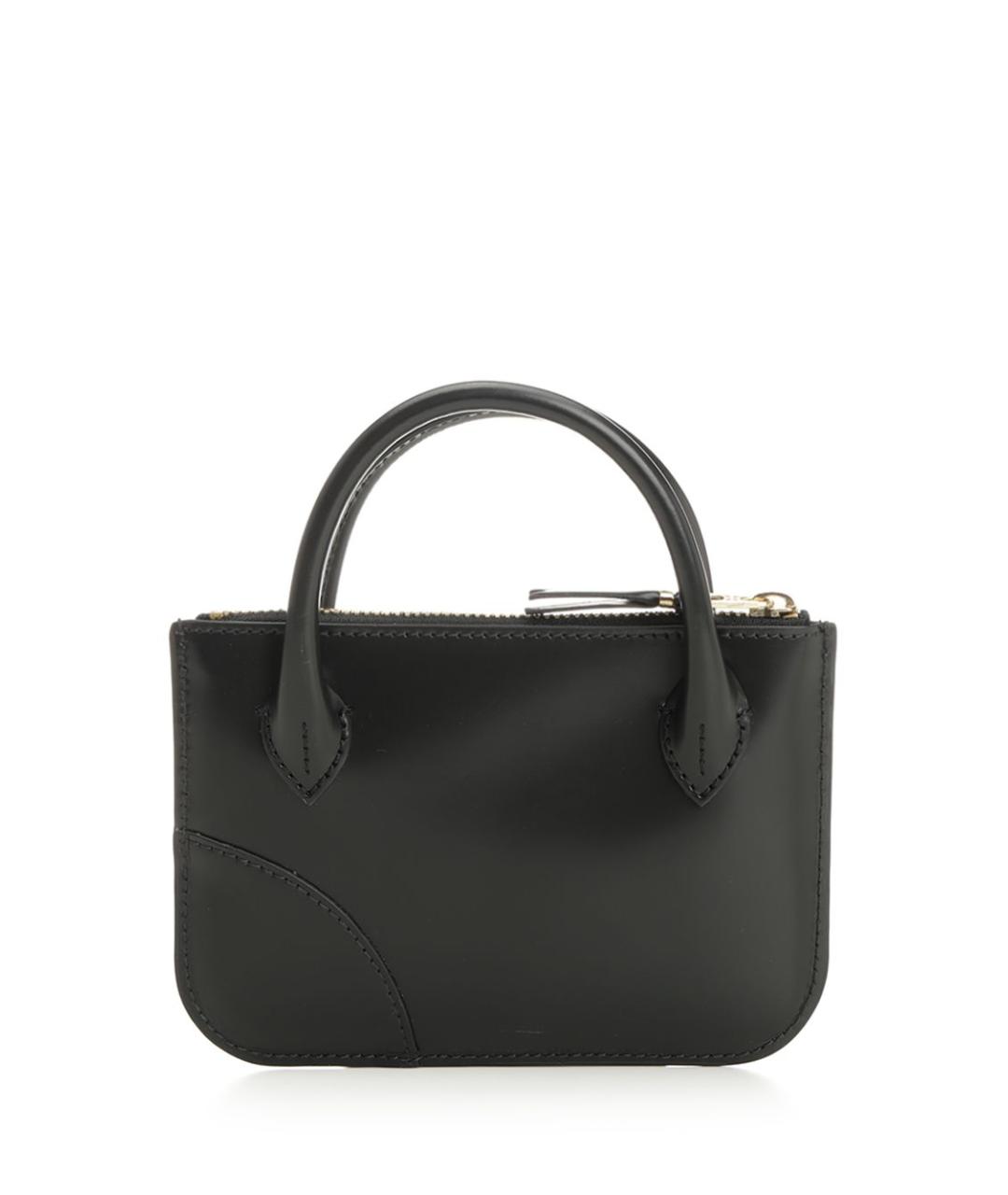 COMME DES GARÇONS WALLET Черный кожаный кошелек, фото 3