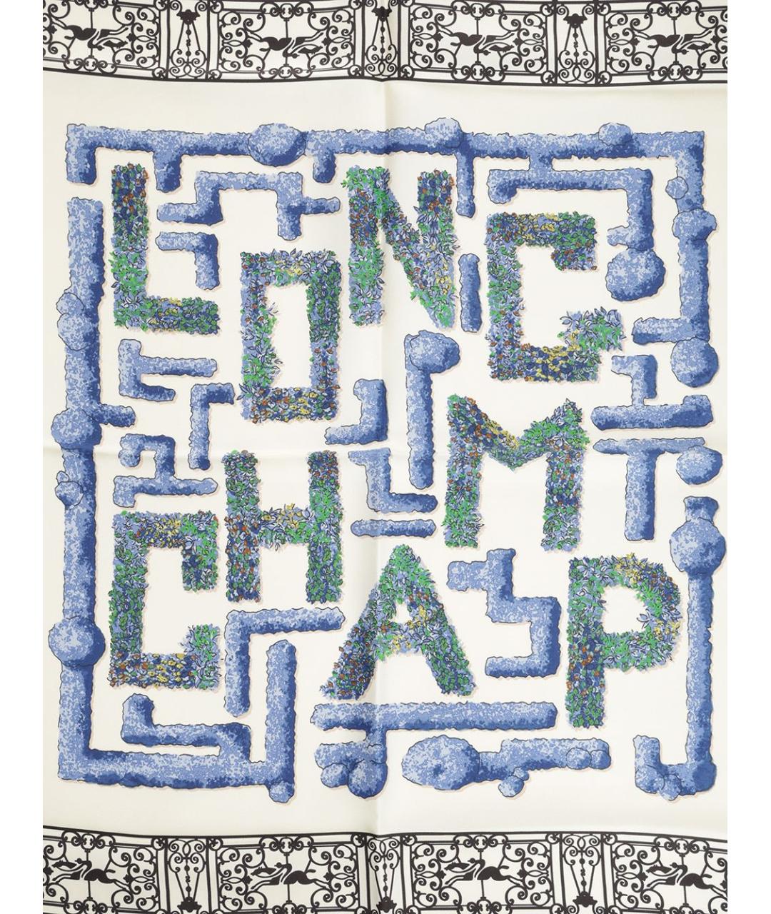 LONGCHAMP Мульти шелковый платок, фото 3