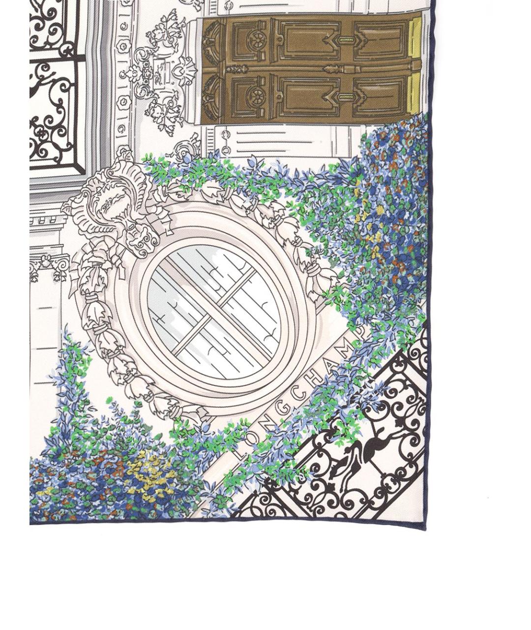 LONGCHAMP Мульти шелковый платок, фото 2