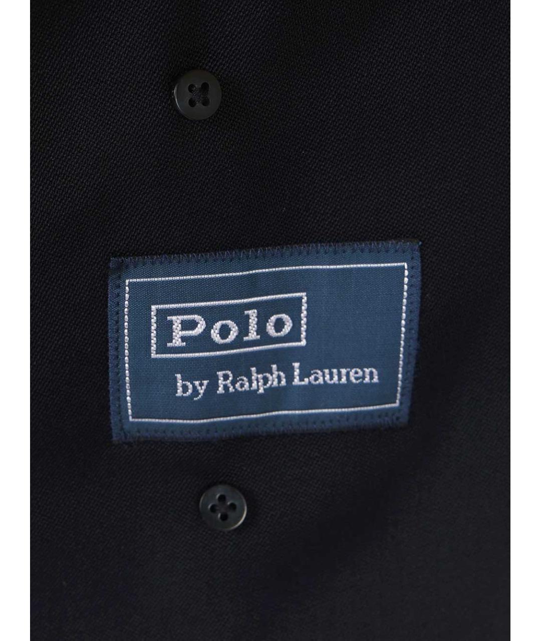 POLO RALPH LAUREN Темно-синий шерстяной жакет/пиджак, фото 5