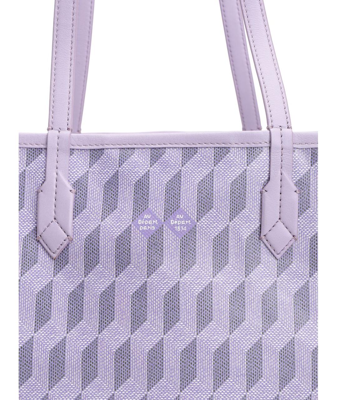 AU DEPART Фиолетовая сумка тоут, фото 6