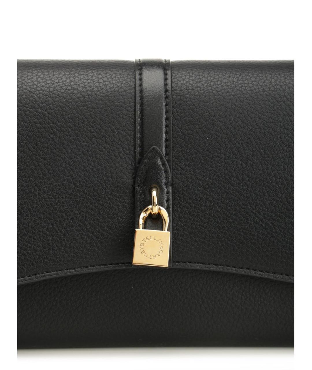 STELLA MCCARTNEY Черная сумка через плечо из искусственной кожи, фото 5
