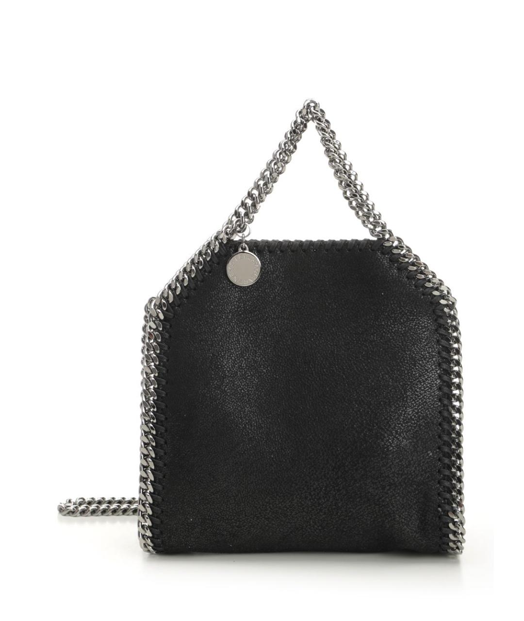 STELLA MCCARTNEY Черная сумка тоут из искусственной кожи, фото 1