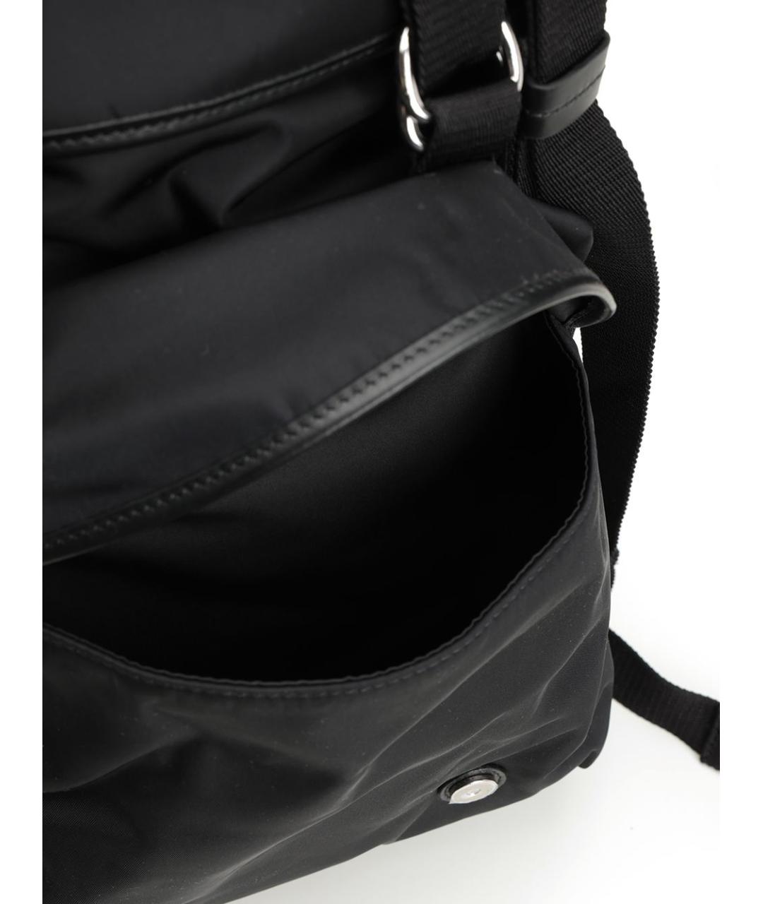 MAISON MARGIELA Черный тканевый рюкзак, фото 5
