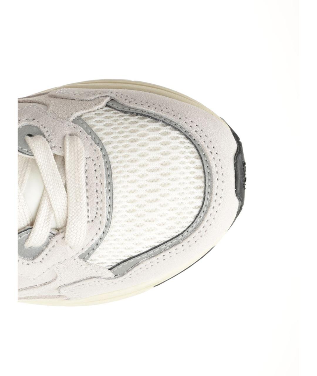 AUTRY Бежевые замшевые кроссовки, фото 4