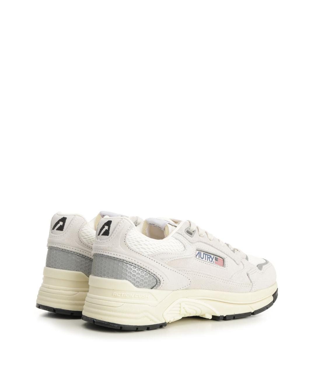 AUTRY Бежевые замшевые кроссовки, фото 3